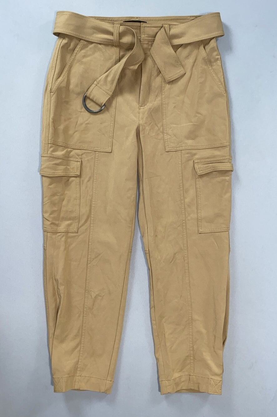 Banana Republic 746693 Belted Slim Refined Stretch Cargo Pants. Women's 8, EUC!